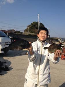 串本の磯 フカセでグレ・マダイの釣果