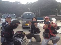 コレダイでフカセ釣り、強風のため早上がりで…