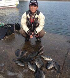 沸きグレと尾長ぐれ回ってきてます！萩尾グレ釣果