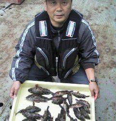 沖一文字スリットで20匹オーバーのガシラの釣果☆