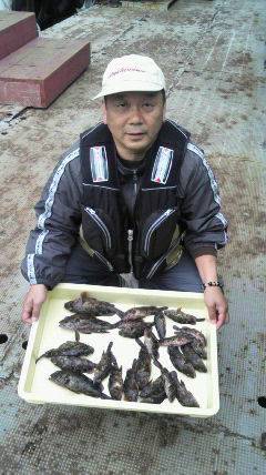 沖一文字スリットで20匹オーバーのガシラの…