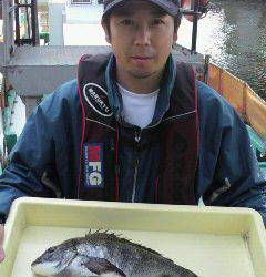 沖一文字、紀州釣りでもチヌの釣果☆