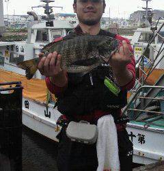 沖一文字北で落とし込み〜餌はパイプ〜