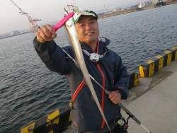 スローワインドでタチウオ!!! 