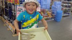 初めての釣り！キス5匹釣れました♪