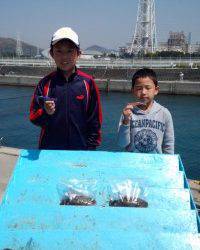 釣り公園でエギング★スミにご注意下さい…