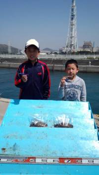 釣り公園でエギング★スミにご注意下さい..…