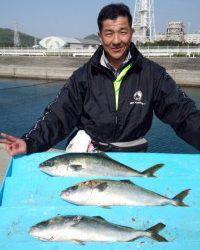 【ちょっと渋め…】釣り堀ハマチ釣果