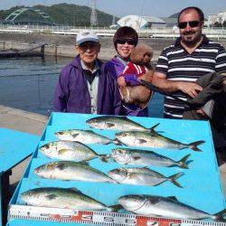 マリーナシティ海洋釣り堀 今日は青物が好調！