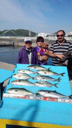 マリーナシティ海洋釣り堀 今日は青物が好調！