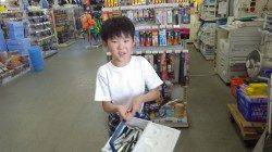 お子様イワシアジの釣果、大漁ですb