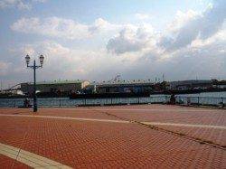 今朝も風がぁ・・・泉大津RT 12日あさ