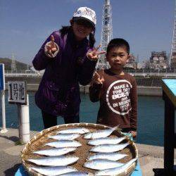 沢山釣れてブイ！ファミリーさびき釣り