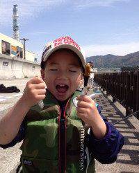 本日もイワシ★大★好★釣★　マリーナシティ釣り公園