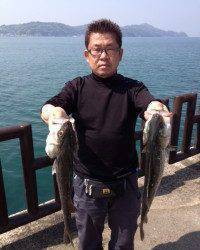 まだまだ釣果を伸ばします！釣り公園で紀州釣り