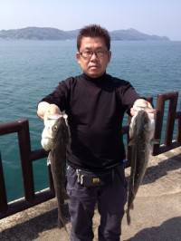 まだまだ釣果を伸ばします！釣り公園で紀州釣り