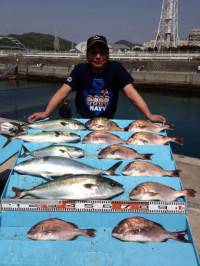 GWはマリーナ海上釣堀がおすすめ！今日も沢…