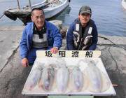 黒島の磯 ヤエンでアオリイカ最大2.4kg…