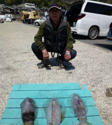 工場裏アオリイカ釣果！ヤエン大物をキャッチ！