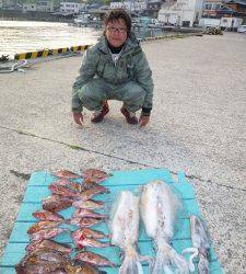 アオリにガシラ、ルアーゲームで大漁です♪