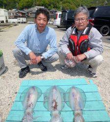 連日好釣果が続いています！アオリヤエン釣果