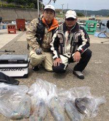 オオジマでヤエン・２ｋＯｖｅｒ二杯も上がりました！！