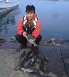 串本の磯 フカセでグレ＆カワハギ釣果