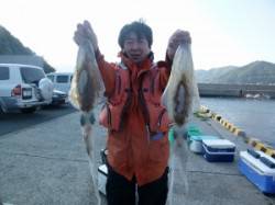 神谷一文字 ウキ釣りのアオリイカ楽しめる