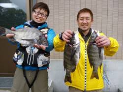 湯浅の磯 フカセでチヌ＆マダイ釣果