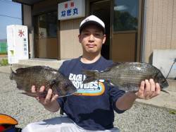 フカセでどなたも良く釣っています！湯浅の磯…