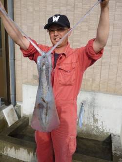 湯浅でのエギング【アオリイカのV字持ち！】…