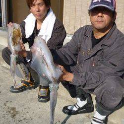 湯浅の磯、ヤエンでキロアップを2杯♪