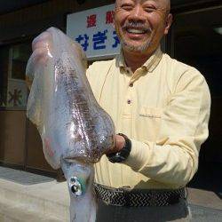 湯浅の磯 ヤエンでアオリイカ〜2.65kg3バイ