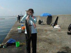 スズキ連発！岸和田一文字ＲＴ（12日）