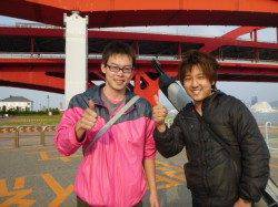 北公園で狙ってスルメとコウイカげっと