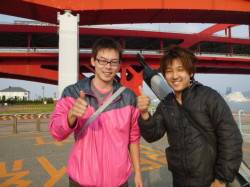 北公園で狙ってスルメとコウイカげっと