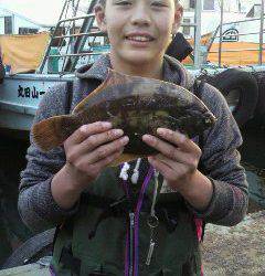 沖一文字北でイソメを使った鰈キャッチ★