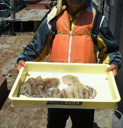 沖一文字でのタコ狙い〜カニテンヤ〜