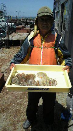 沖一文字でのタコ狙い〜カニテンヤ〜