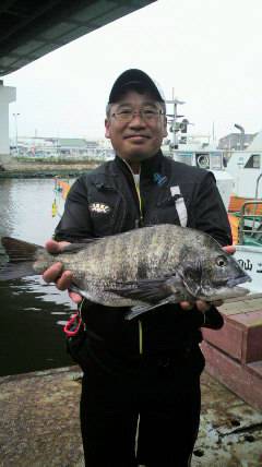 沖一文字スリットでの落とし込み　チヌ50c…