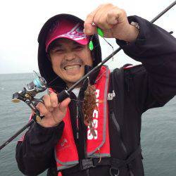 釣り番組の取材で炬口へ、いいかんじで釣れました！！