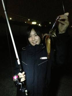 釣りガール！アジュールでスルメイカ！ 