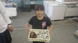 埴田堤防でサビキ　豆アジ＆ガシラ