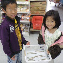 五色ケ浜 投げ釣りでキスのキッズ釣果