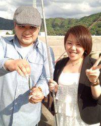 イワシいっぱい釣れますヨ！マリーナシティ釣り公園