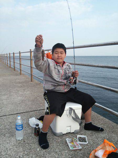 アジュール舞子 ファミリーフィッシングでガ…