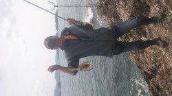 湯浅の磯でのヤエン釣り釣果