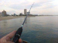 須磨の堤防、引き釣り・ズボ釣りでの釣果