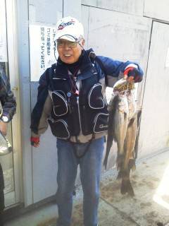 沖の一文字でハネ64センチを頭に4匹他【ハ…