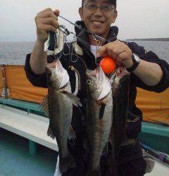 沖の一文字でウキ釣り・ハネの釣果